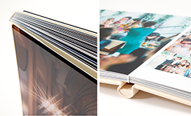 結婚式アルバムについて、データ持ち込みでのウェディングアルバム制作のイメージ